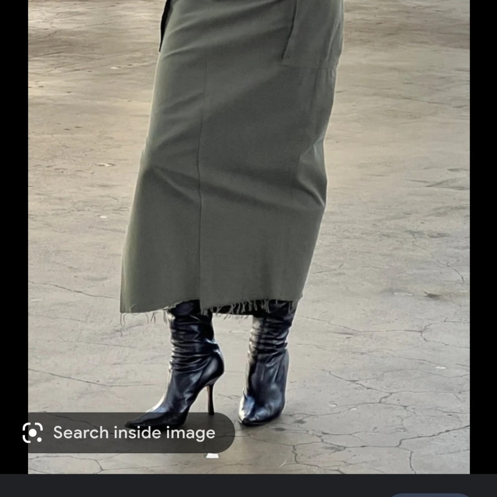 Le cargo skirt small new nwt